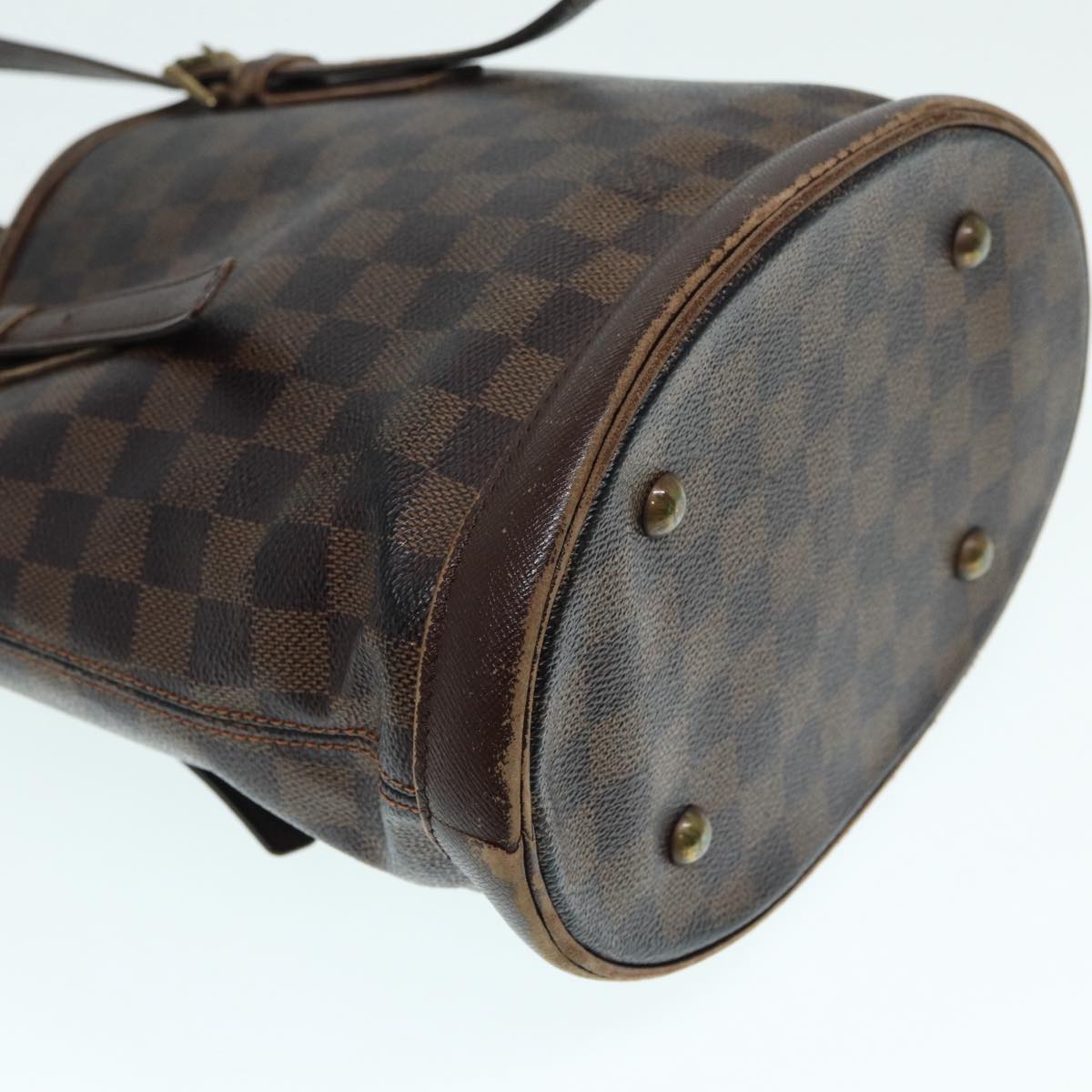 LOUIS VUITTON Damier Ebene Marais Shoulder Bag N42240 LV bs17211