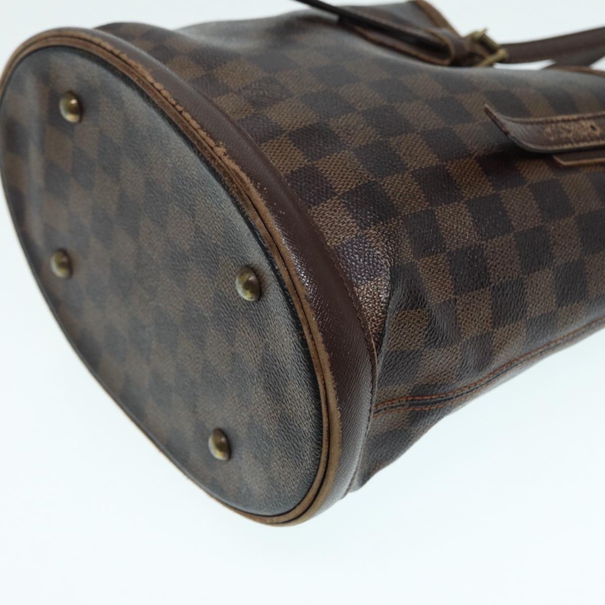 LOUIS VUITTON Damier Ebene Marais Shoulder Bag N42240 LV bs17211