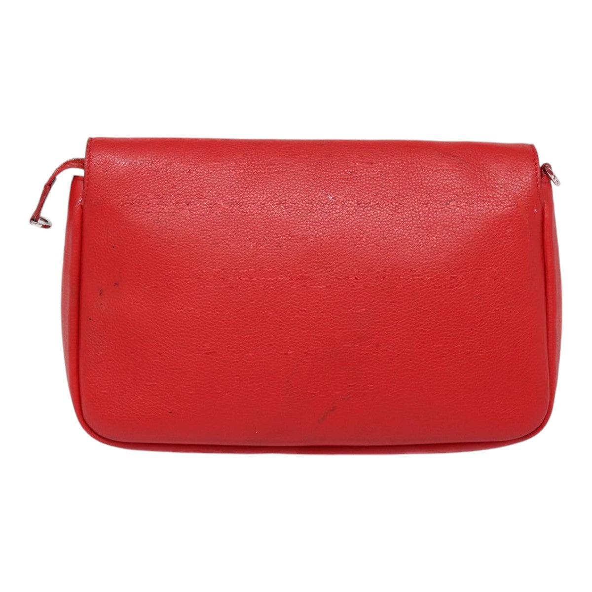 LOUIS VUITTON Parnasea Esan Ciel Shoulder Bag Leather Red M94448 LV bs17244