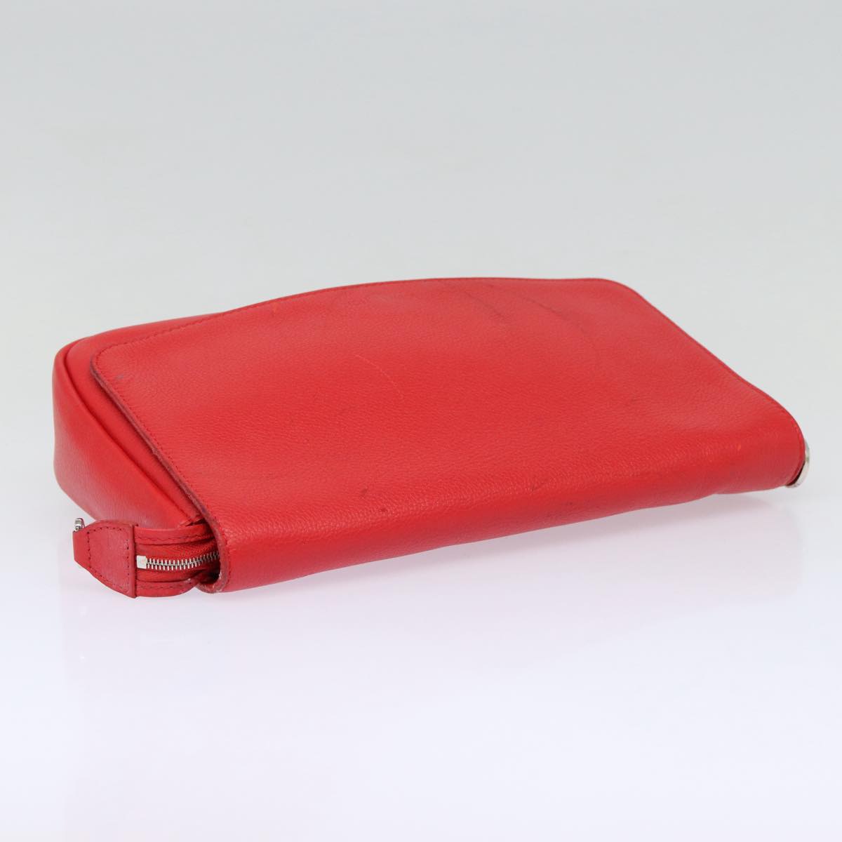 LOUIS VUITTON Parnasea Esan Ciel Shoulder Bag Leather Red M94448 LV bs17244