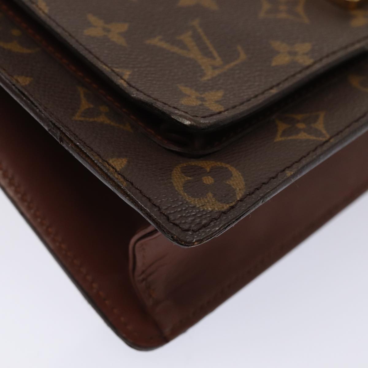 LOUIS VUITTON Monogram Monceau 28 Hand Bag 2way M51185 LV bs17247