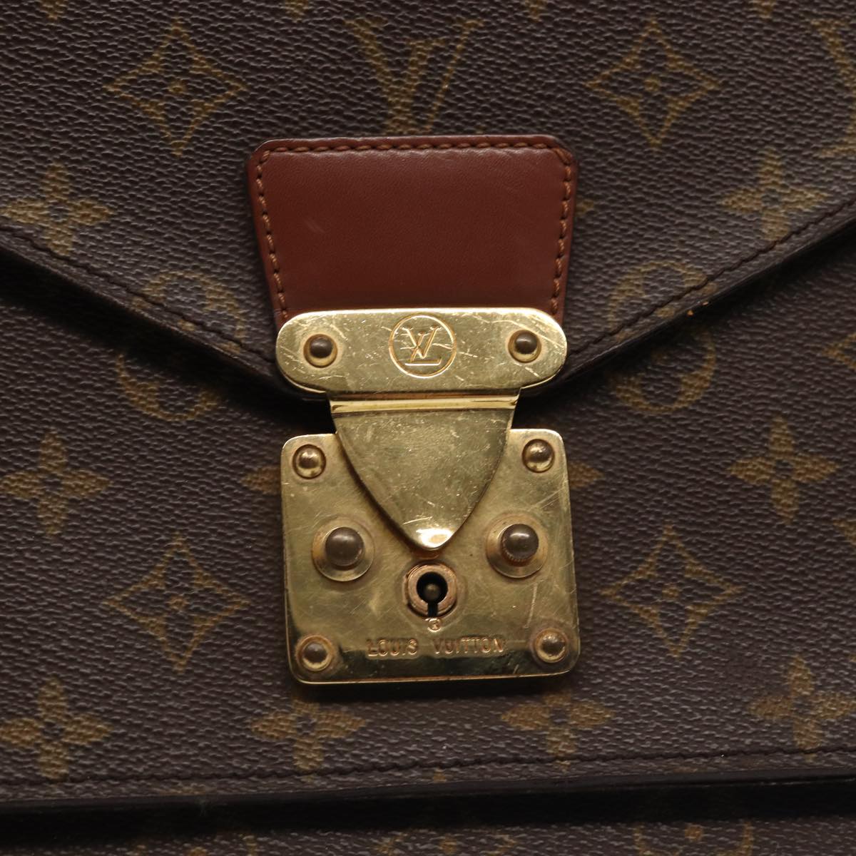 LOUIS VUITTON Monogram Monceau 28 Hand Bag 2way M51185 LV bs17247