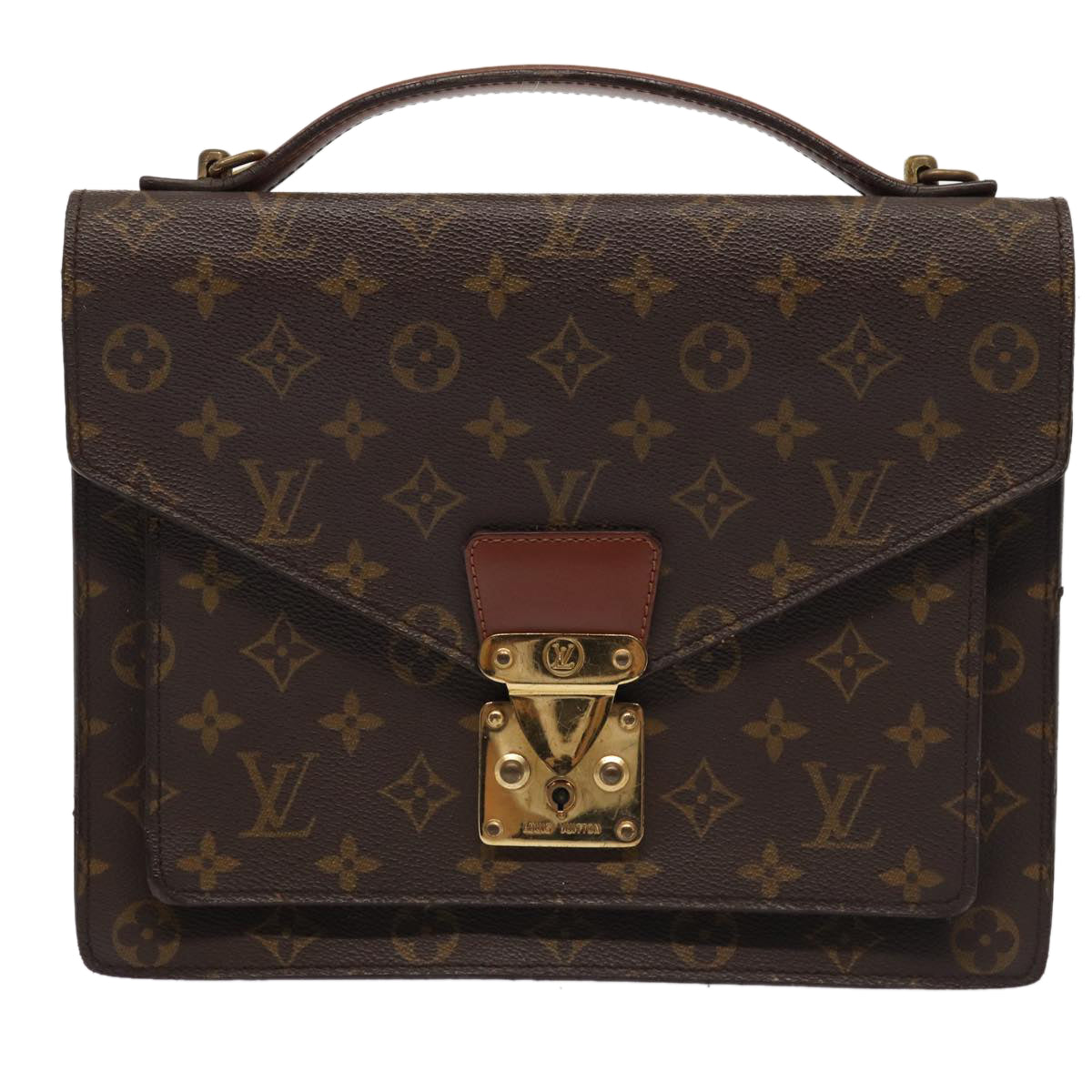 LOUIS VUITTON Monogram Monceau 28 Hand Bag 2way M51185 LV bs17247