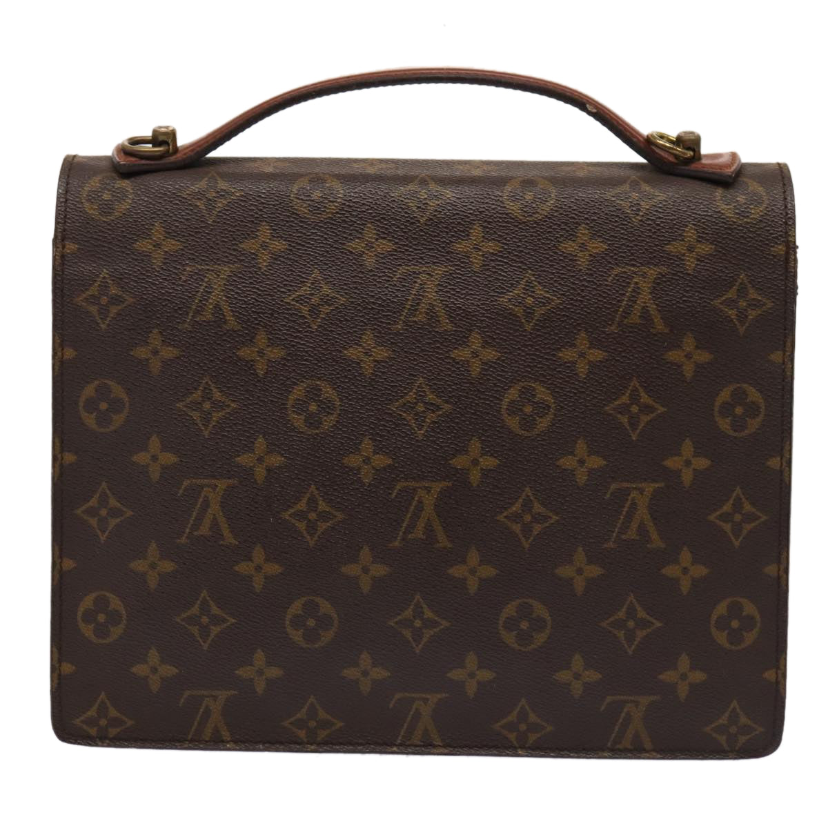 LOUIS VUITTON Monogram Monceau 28 Hand Bag 2way M51185 LV bs17247