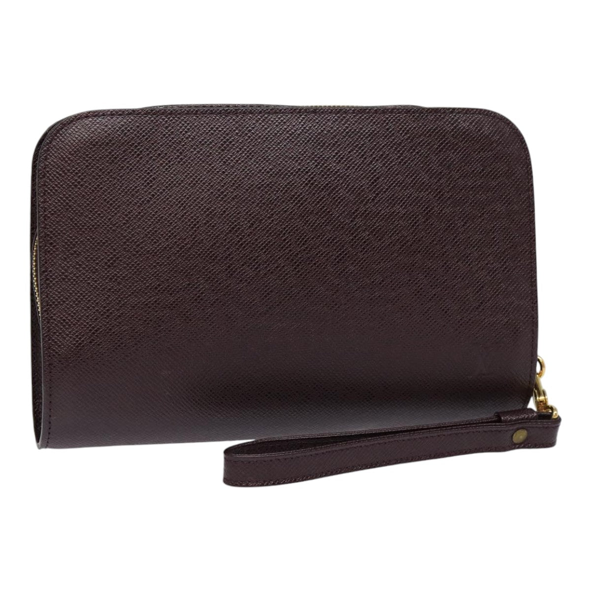 LOUIS VUITTON Taiga Baikal Clutch Bag Acajou M30186 LV bs17259