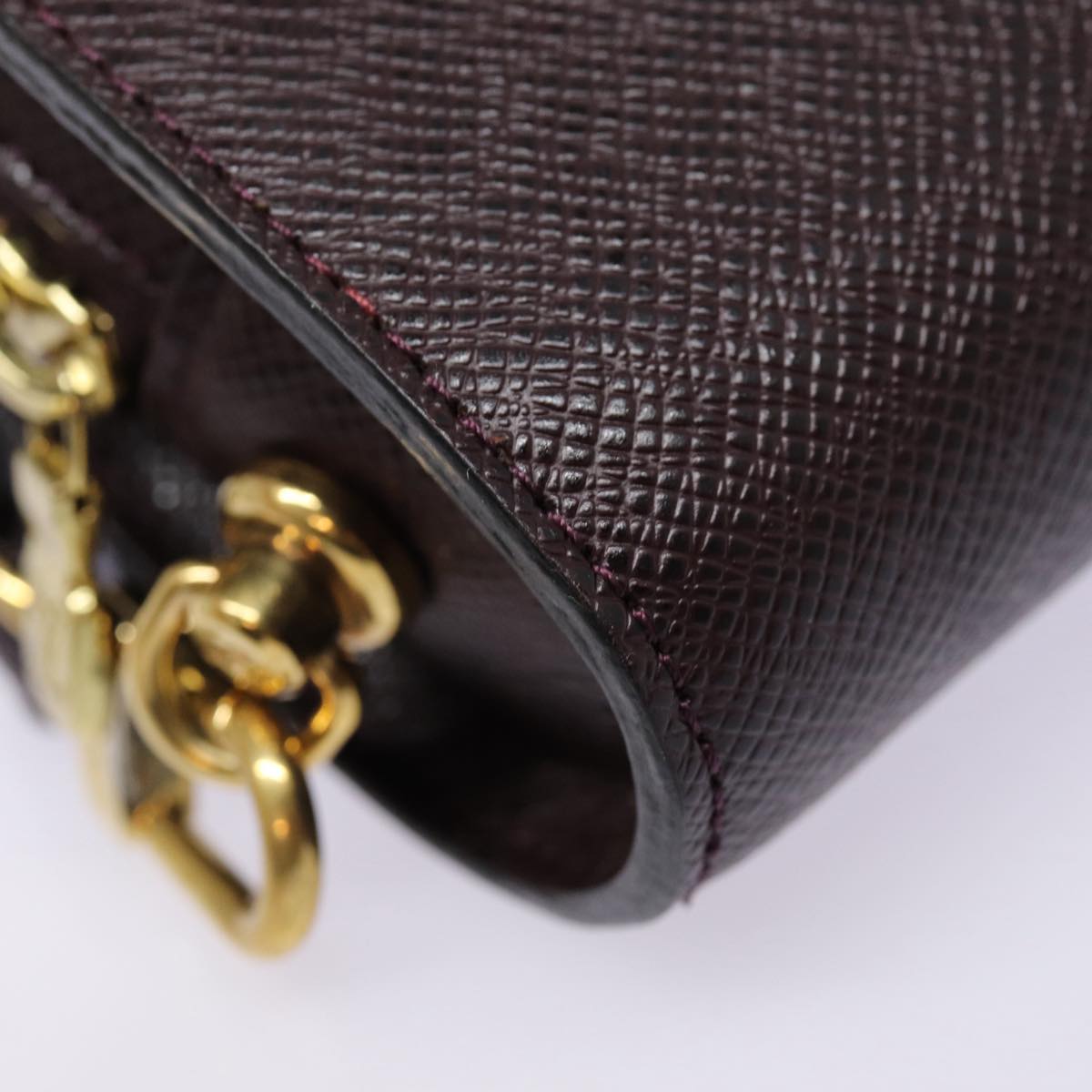 LOUIS VUITTON Taiga Baikal Clutch Bag Acajou M30186 LV bs17259