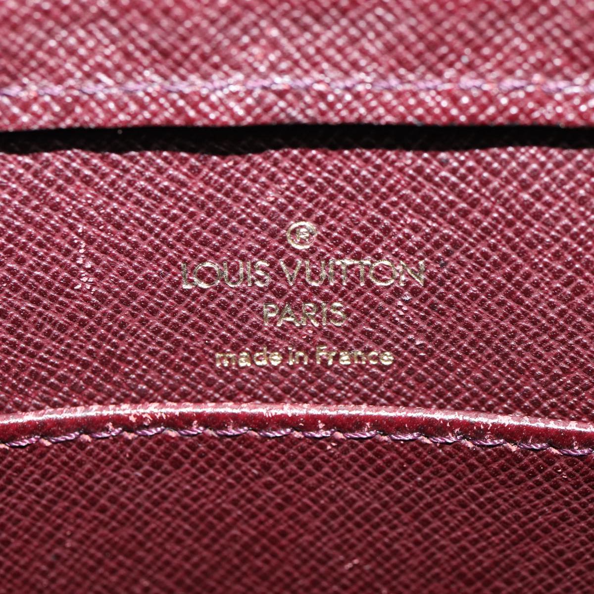 LOUIS VUITTON Taiga Baikal Clutch Bag Acajou M30186 LV bs17259