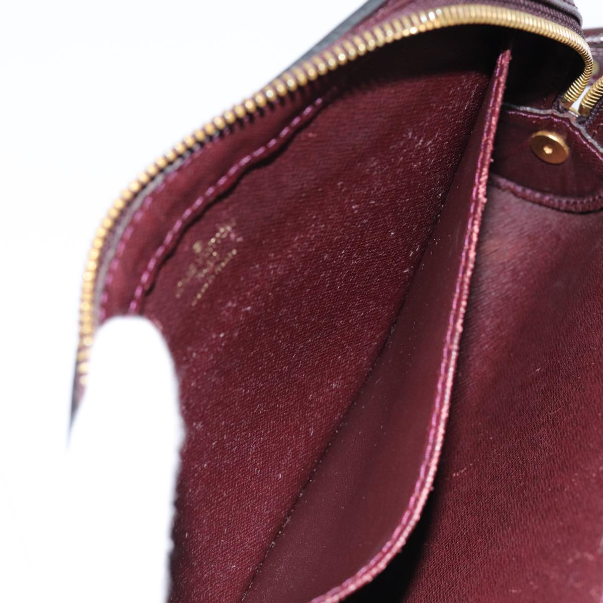 LOUIS VUITTON Taiga Baikal Clutch Bag Acajou M30186 LV bs17259
