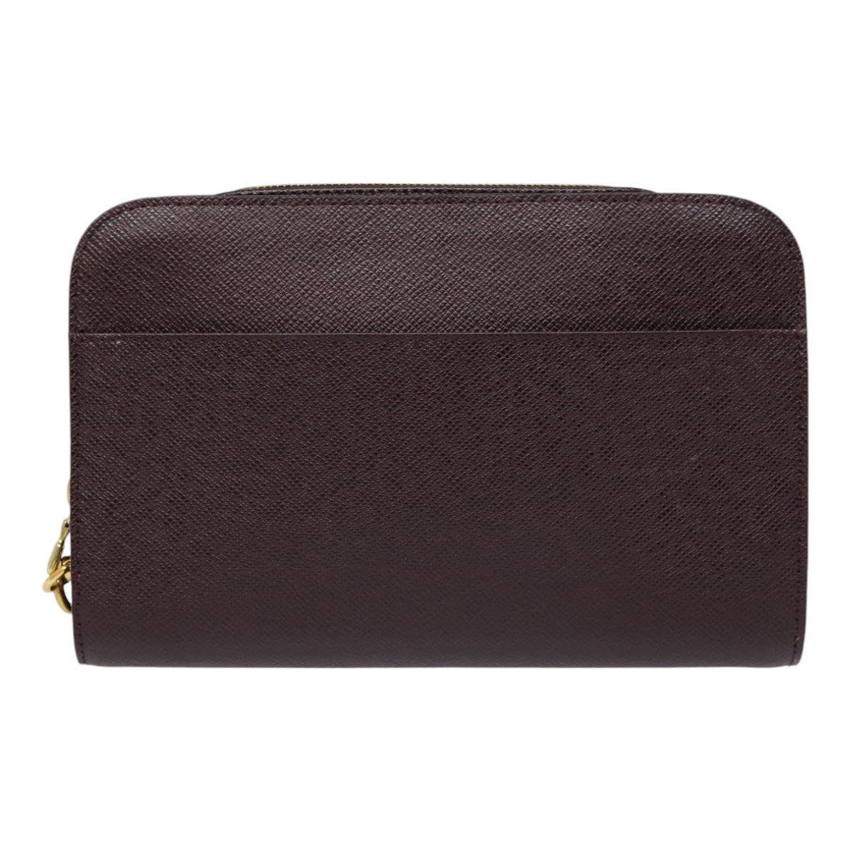 LOUIS VUITTON Taiga Baikal Clutch Bag Acajou M30186 LV bs17259