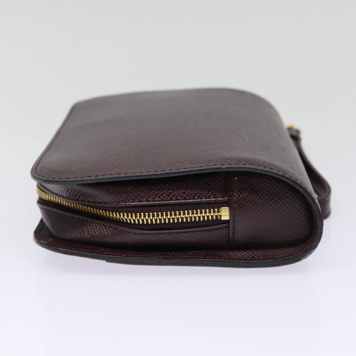 LOUIS VUITTON Taiga Baikal Clutch Bag Acajou M30186 LV bs17259
