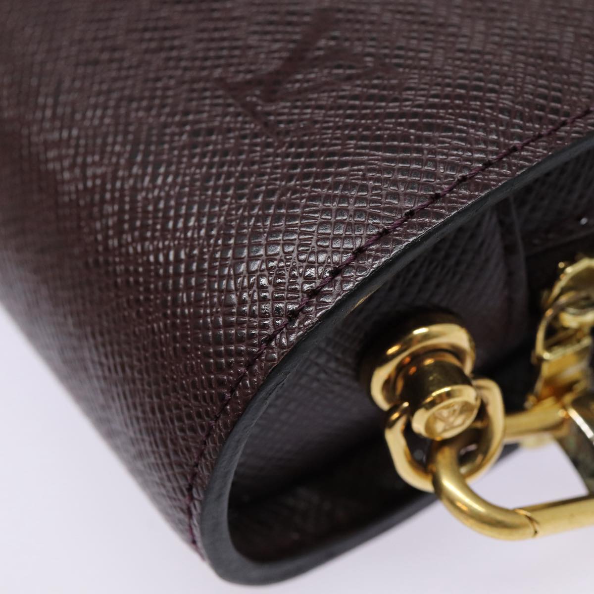 LOUIS VUITTON Taiga Baikal Clutch Bag Acajou M30186 LV bs17259