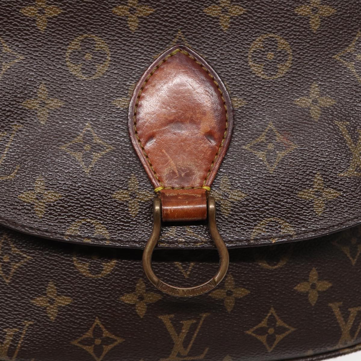 LOUIS VUITTON Monogram Saint Cloud GM Shoulder Bag M51242 LV bs17267