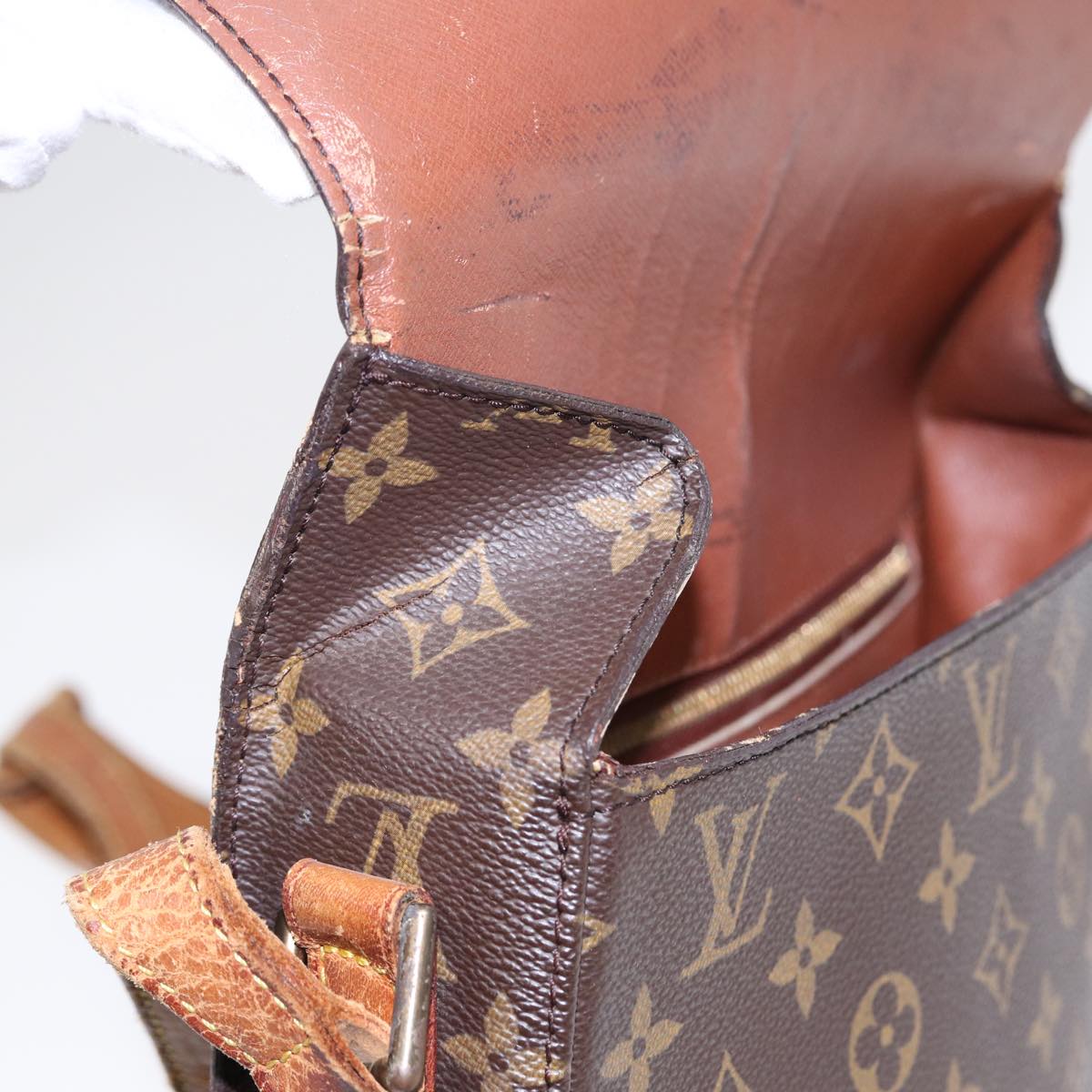 LOUIS VUITTON Monogram Saint Cloud GM Shoulder Bag M51242 LV bs17267