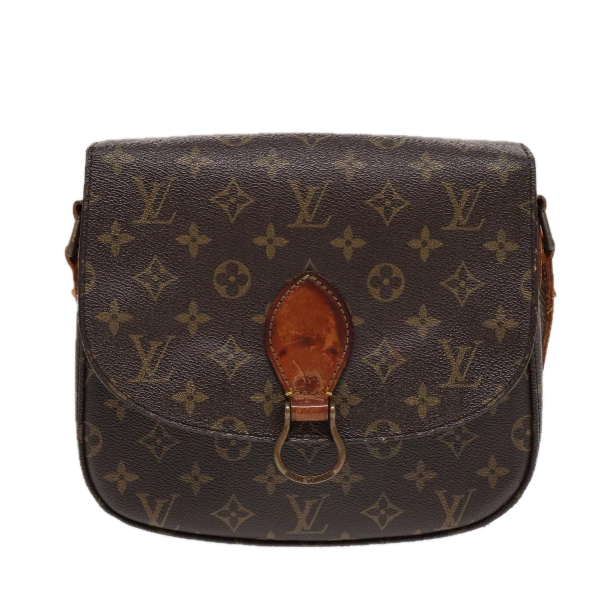 LOUIS VUITTON Monogram Saint Cloud GM Shoulder Bag M51242 LV bs17267