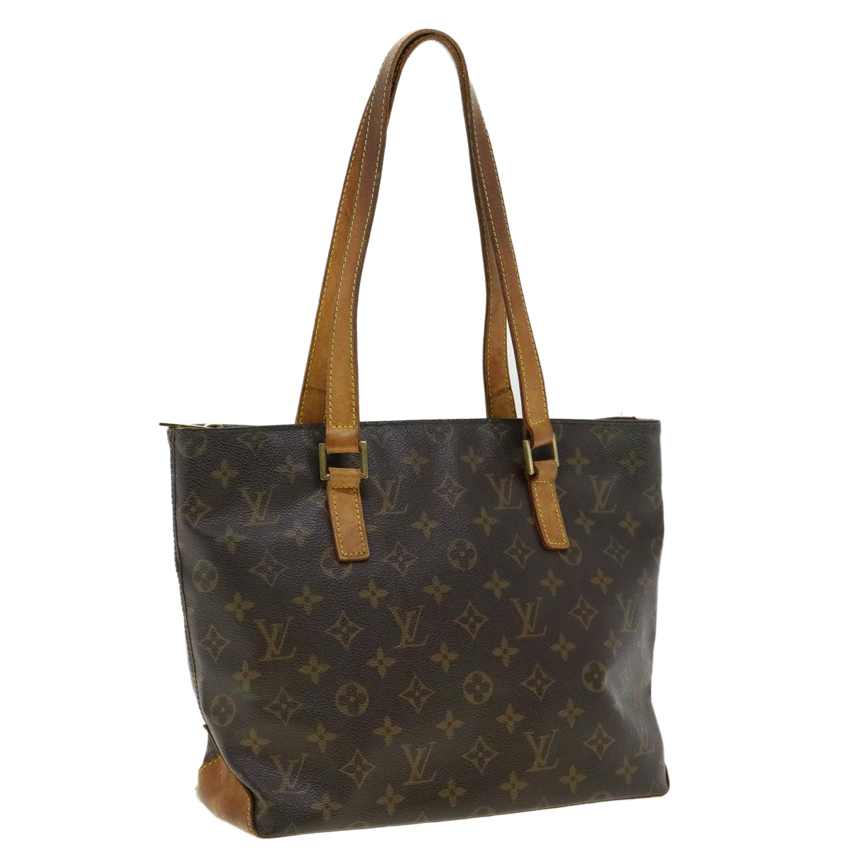 LOUIS VUITTON Monogram Cabas Piano Tote Bag M51148 LV bs1727