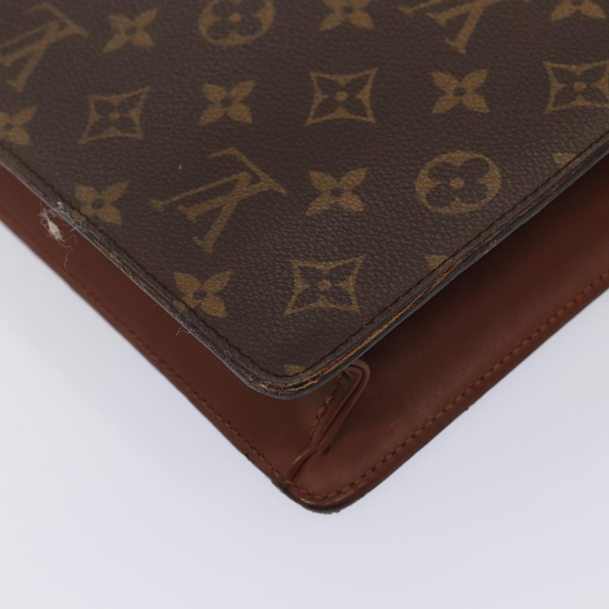 LOUIS VUITTON Monogram Porte Documents Bandouliere Bag M53338 LV bs17273