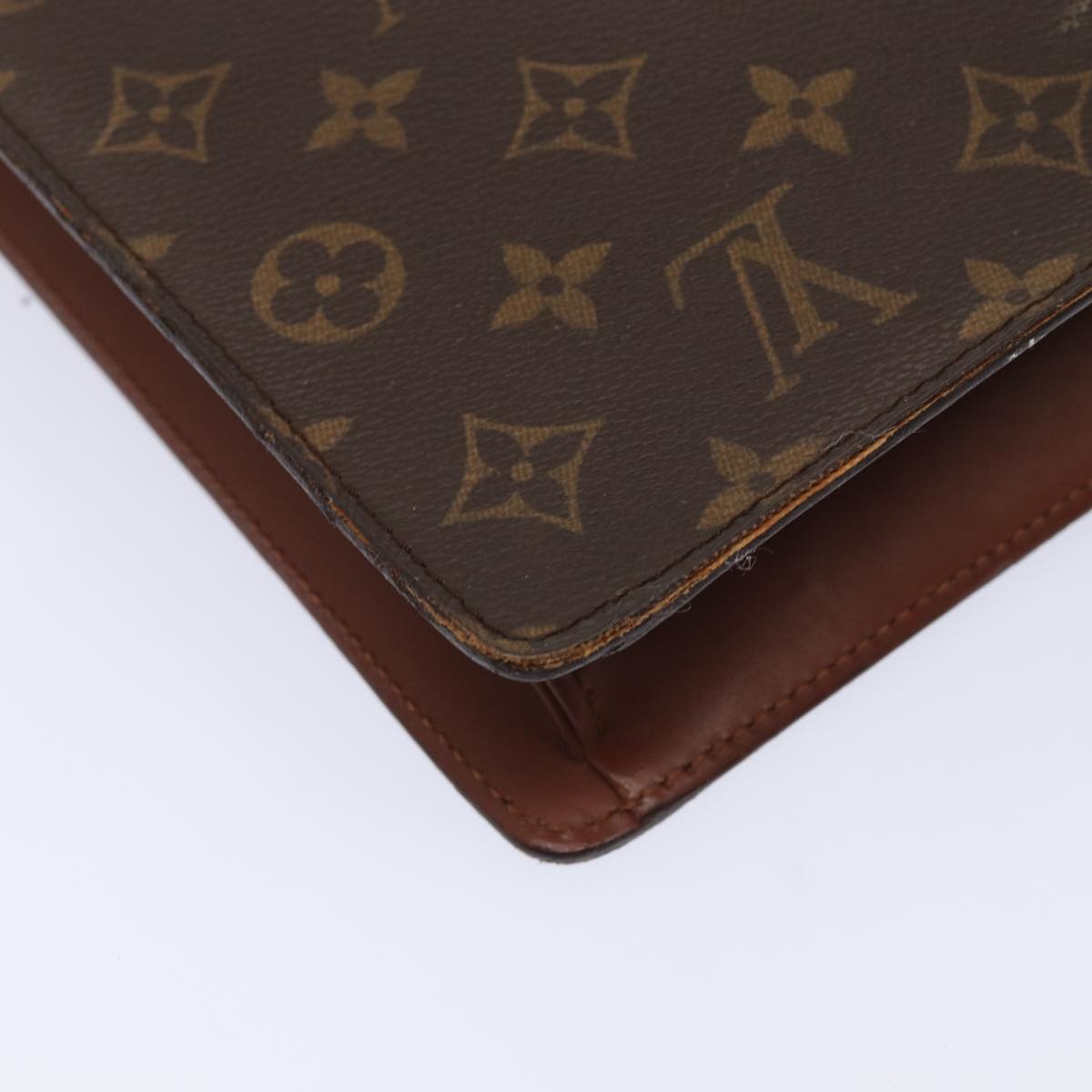 LOUIS VUITTON Monogram Porte Documents Bandouliere Bag M53338 LV bs17273
