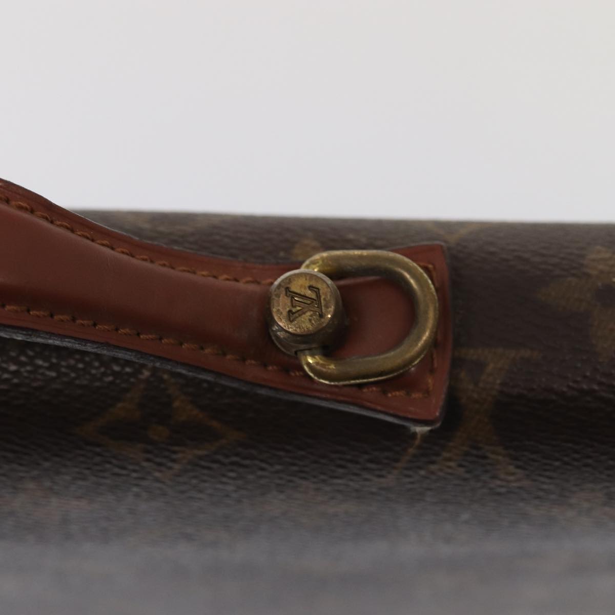 LOUIS VUITTON Monogram Porte Documents Bandouliere Bag M53338 LV bs17273
