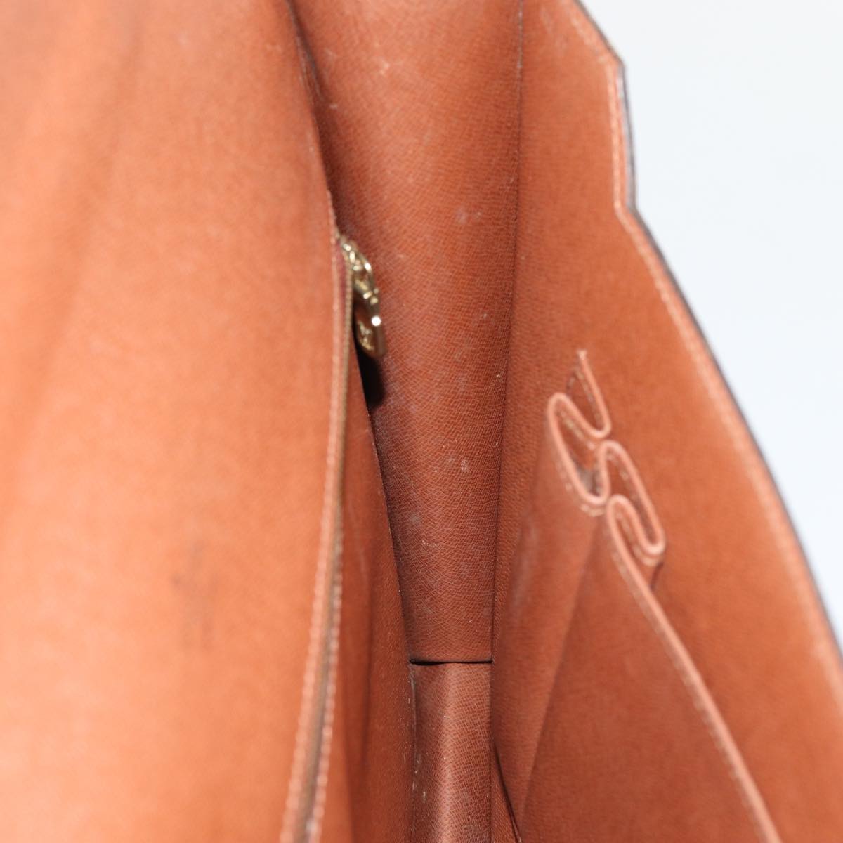 LOUIS VUITTON Monogram Porte Documents Bandouliere Bag M53338 LV bs17273