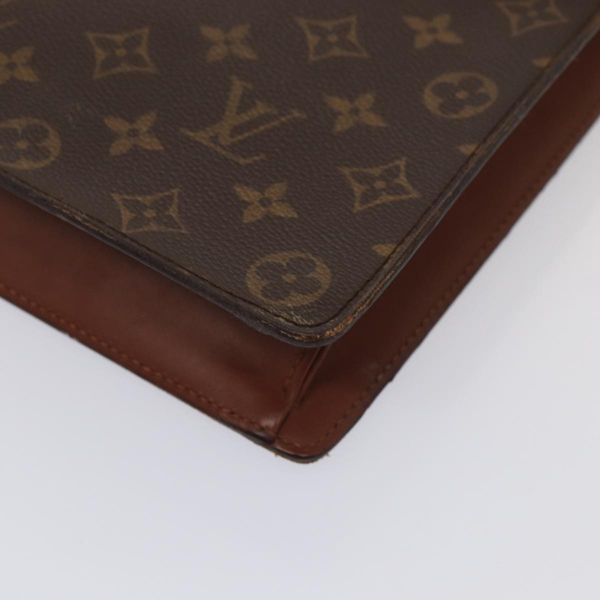LOUIS VUITTON Monogram Porte Documents Bandouliere Bag M53338 LV bs17273