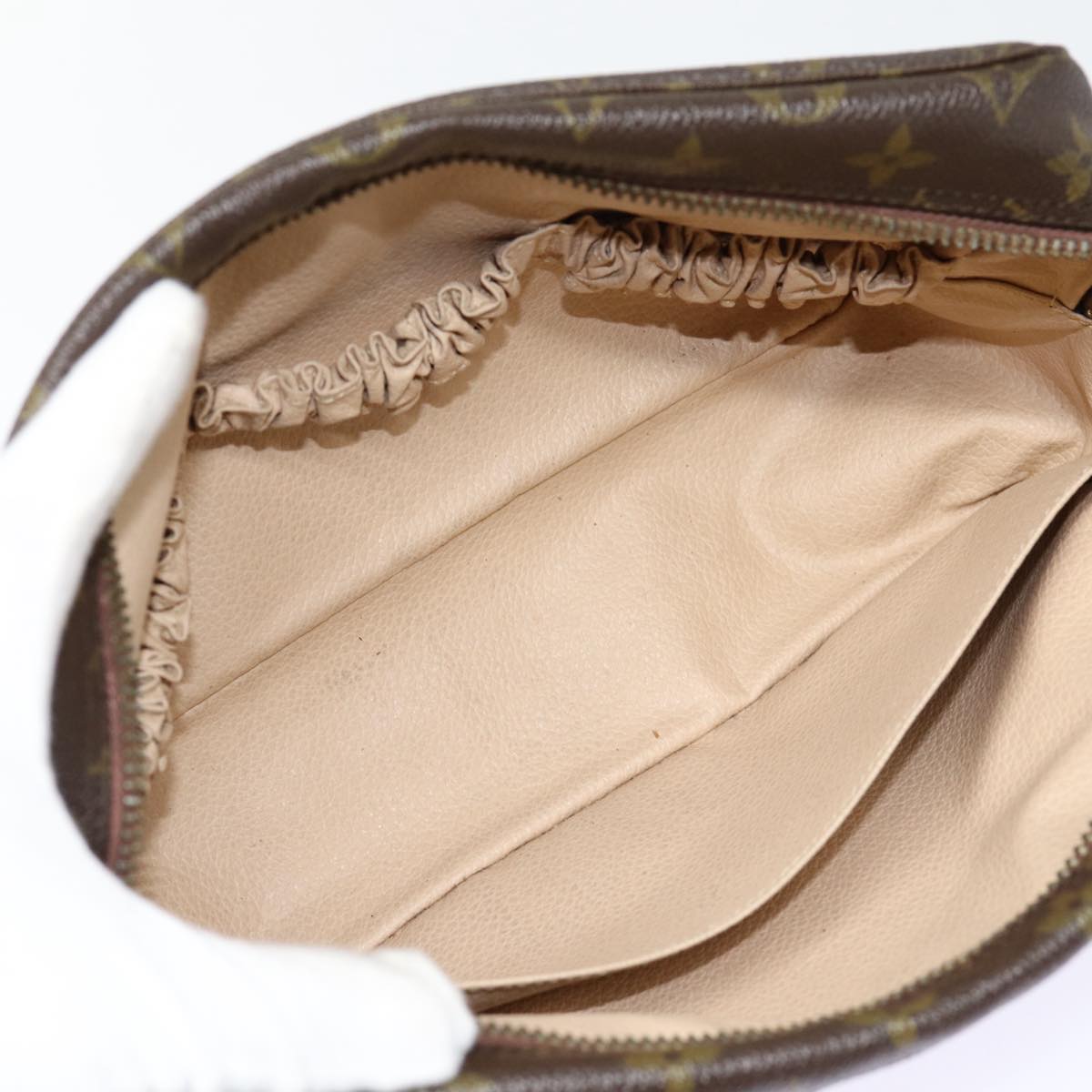 LOUIS VUITTON Monogram Trousse Toilette 28 Clutch Bag M47522 LV bs17277