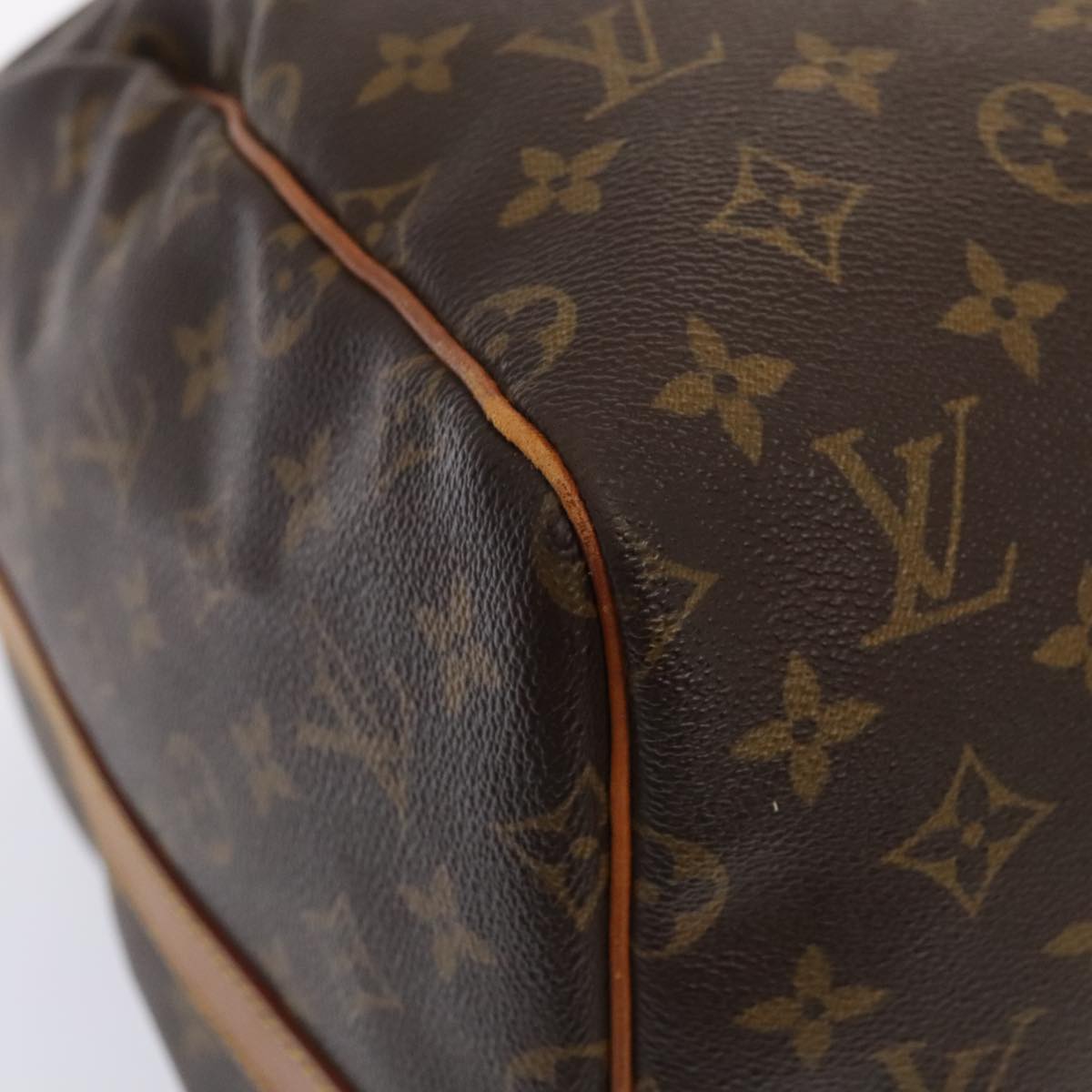 LOUIS VUITTON Monogram Keepall Bandouliere 55 Boston Bag M41414 LV bs17279