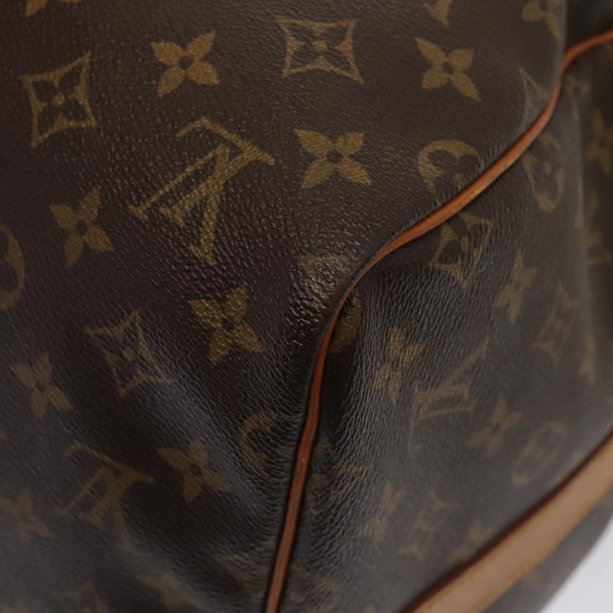 LOUIS VUITTON Monogram Keepall Bandouliere 55 Boston Bag M41414 LV bs17279