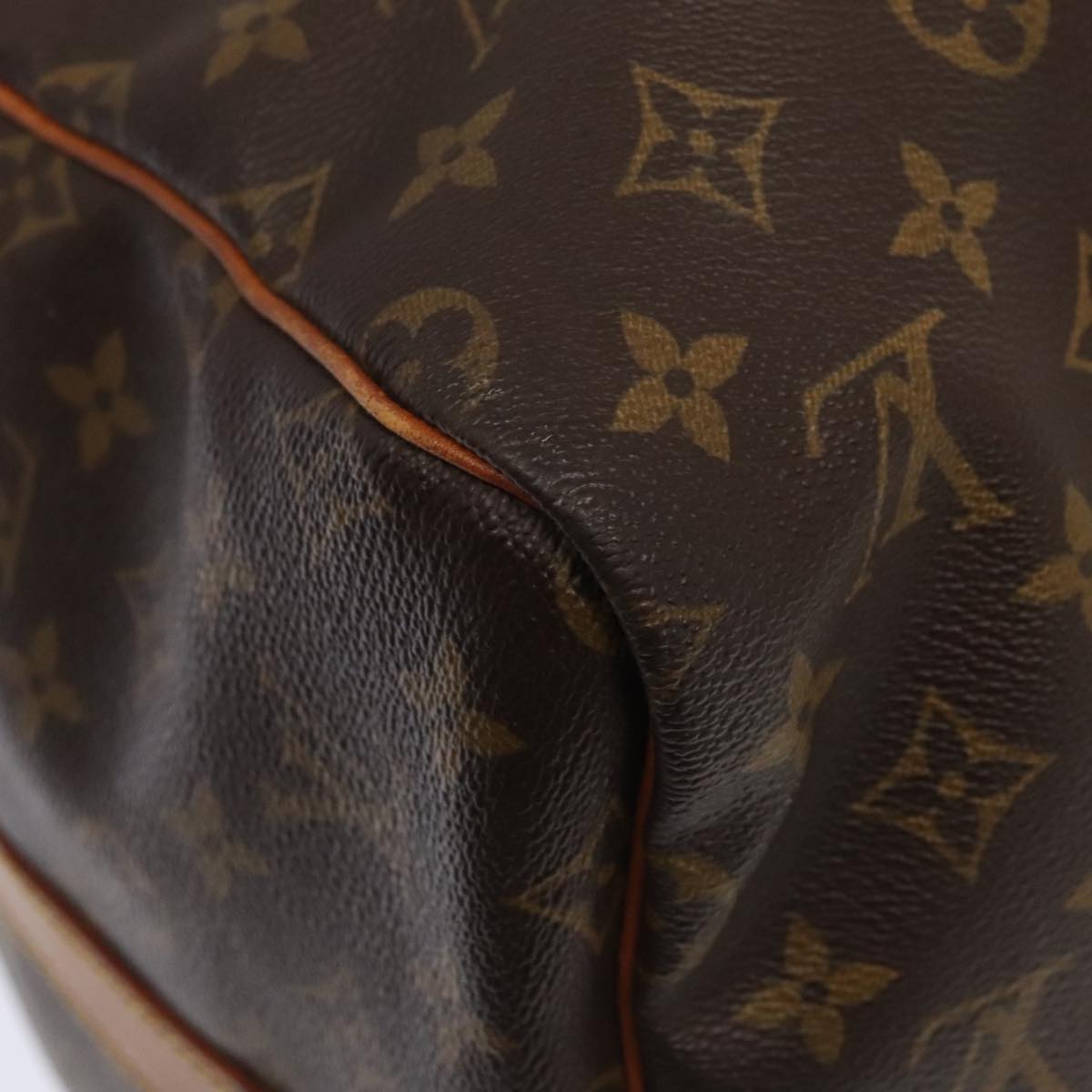 LOUIS VUITTON Monogram Keepall Bandouliere 55 Boston Bag M41414 LV bs17279