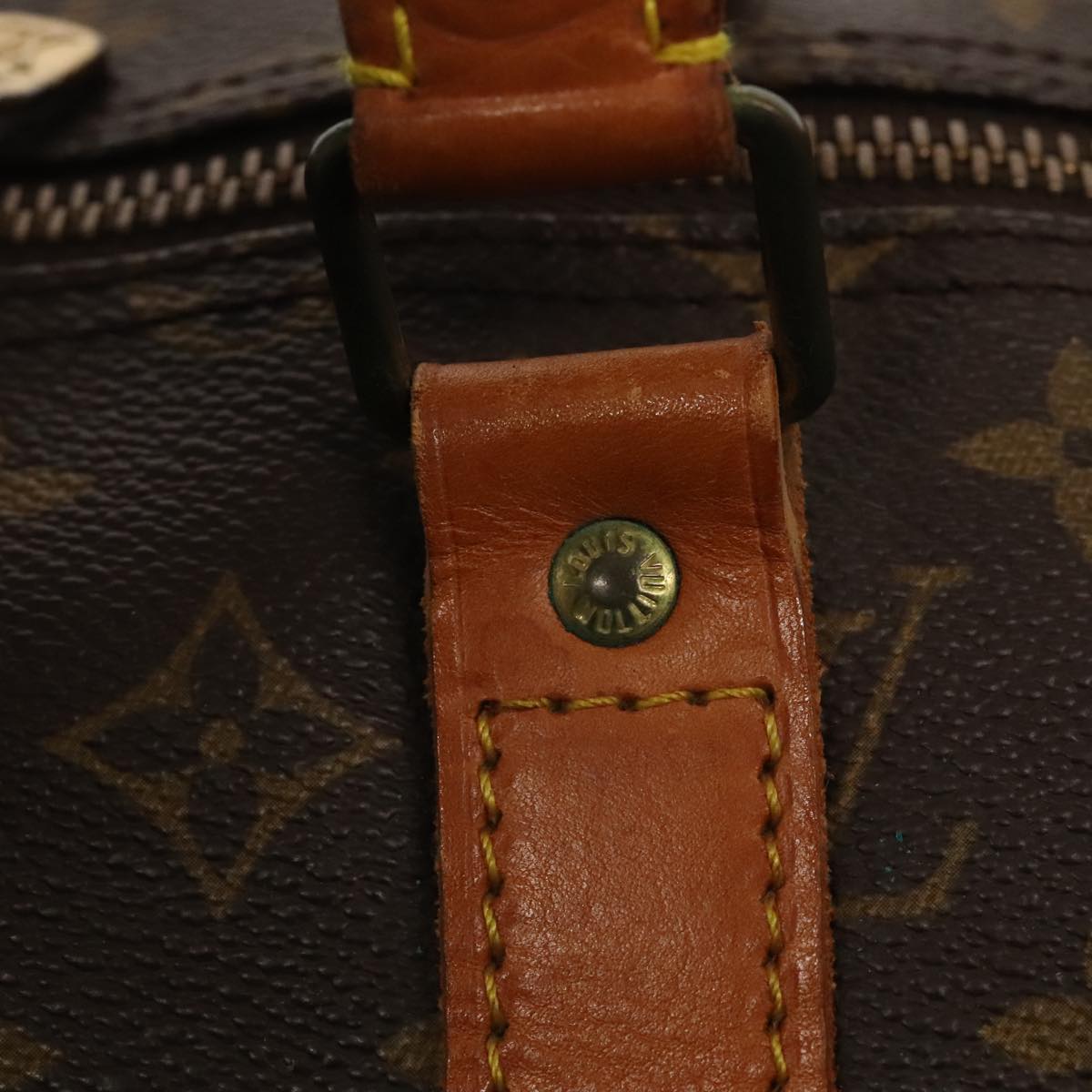 LOUIS VUITTON Monogram Keepall Bandouliere 55 Boston Bag M41414 LV bs17279
