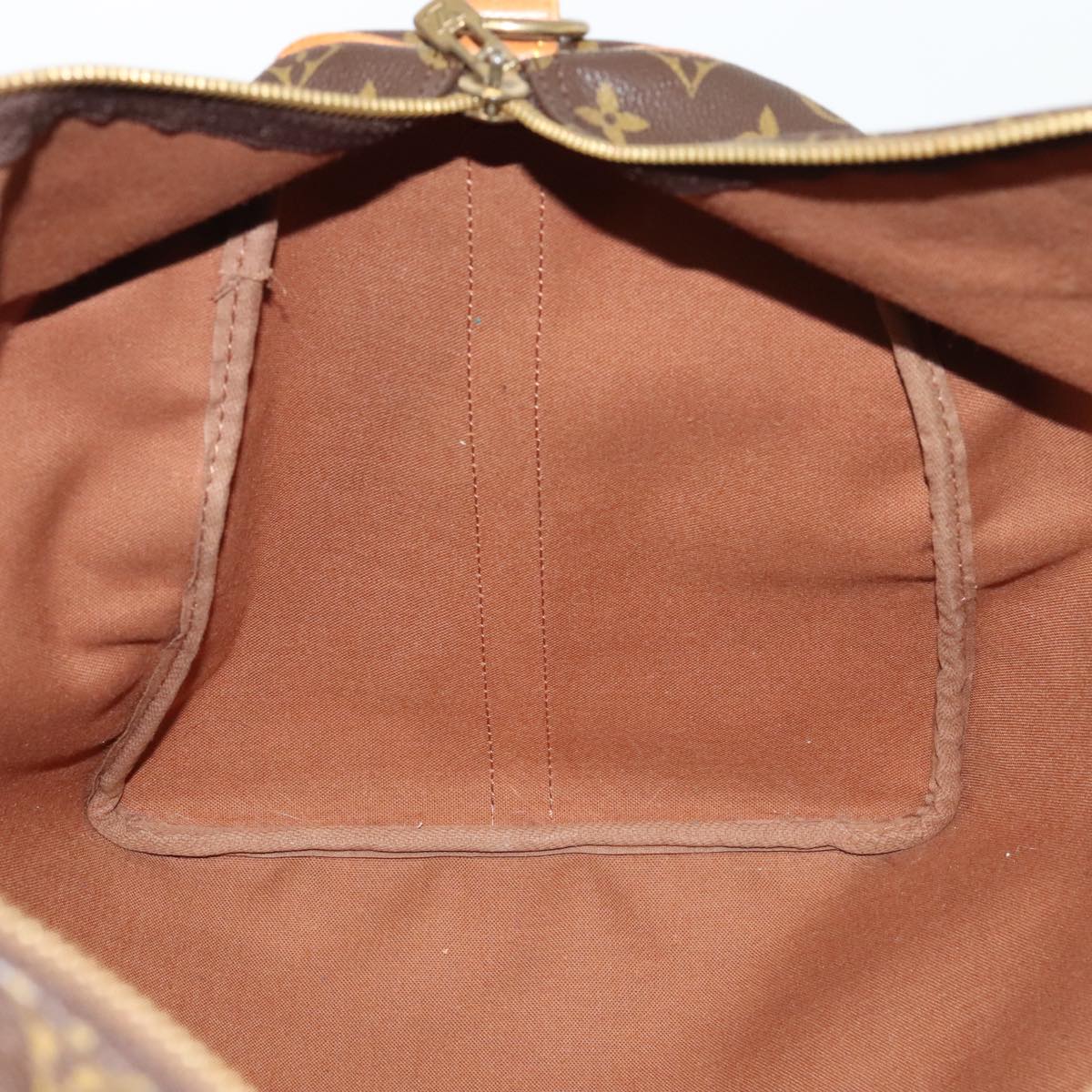 LOUIS VUITTON Monogram Keepall Bandouliere 55 Boston Bag M41414 LV bs17279