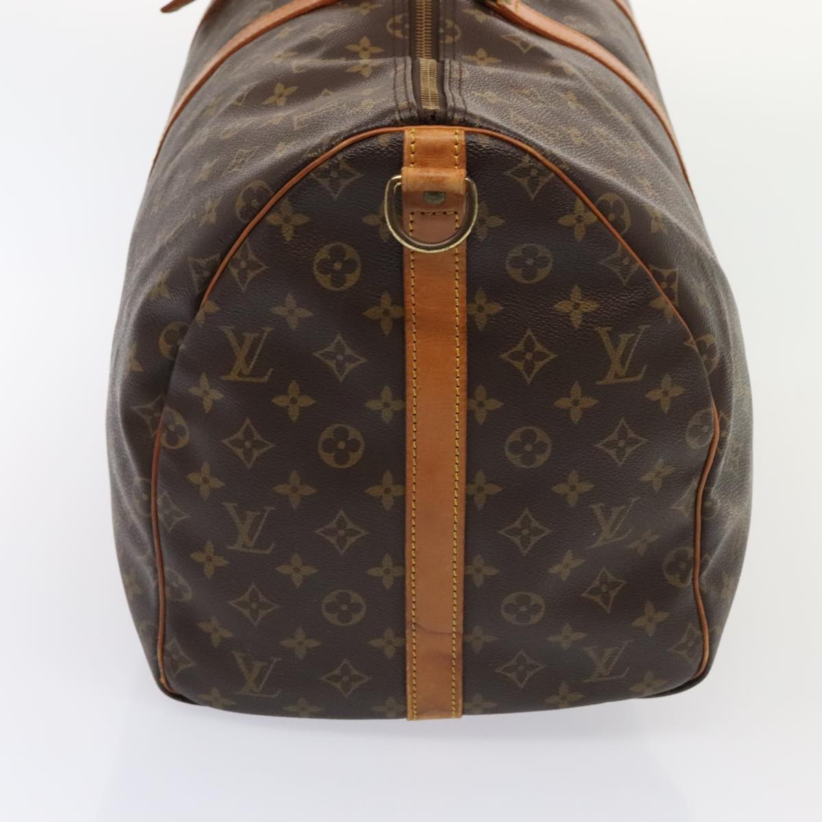 LOUIS VUITTON Monogram Keepall Bandouliere 55 Boston Bag M41414 LV bs17279
