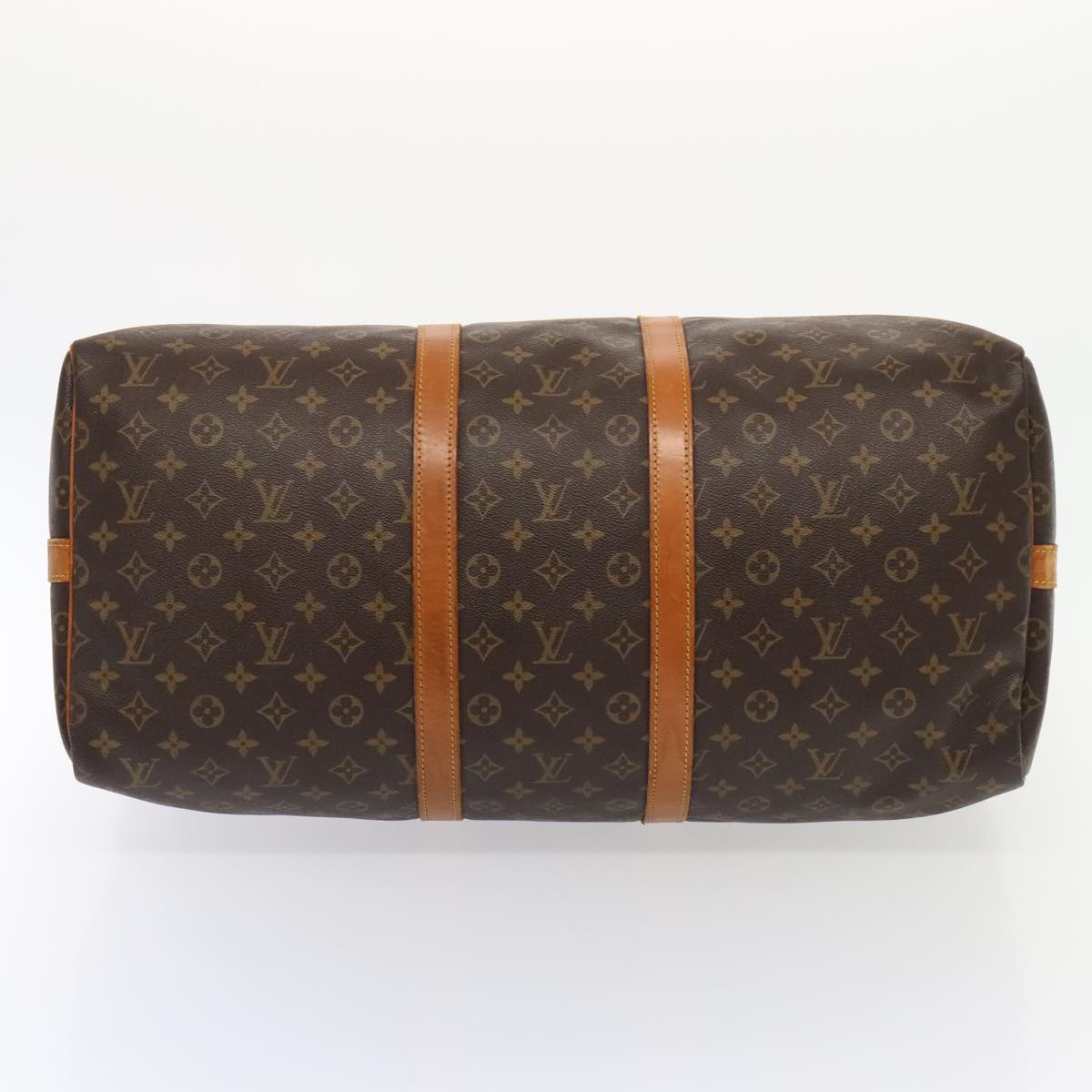 LOUIS VUITTON Monogram Keepall Bandouliere 55 Boston Bag M41414 LV bs17279