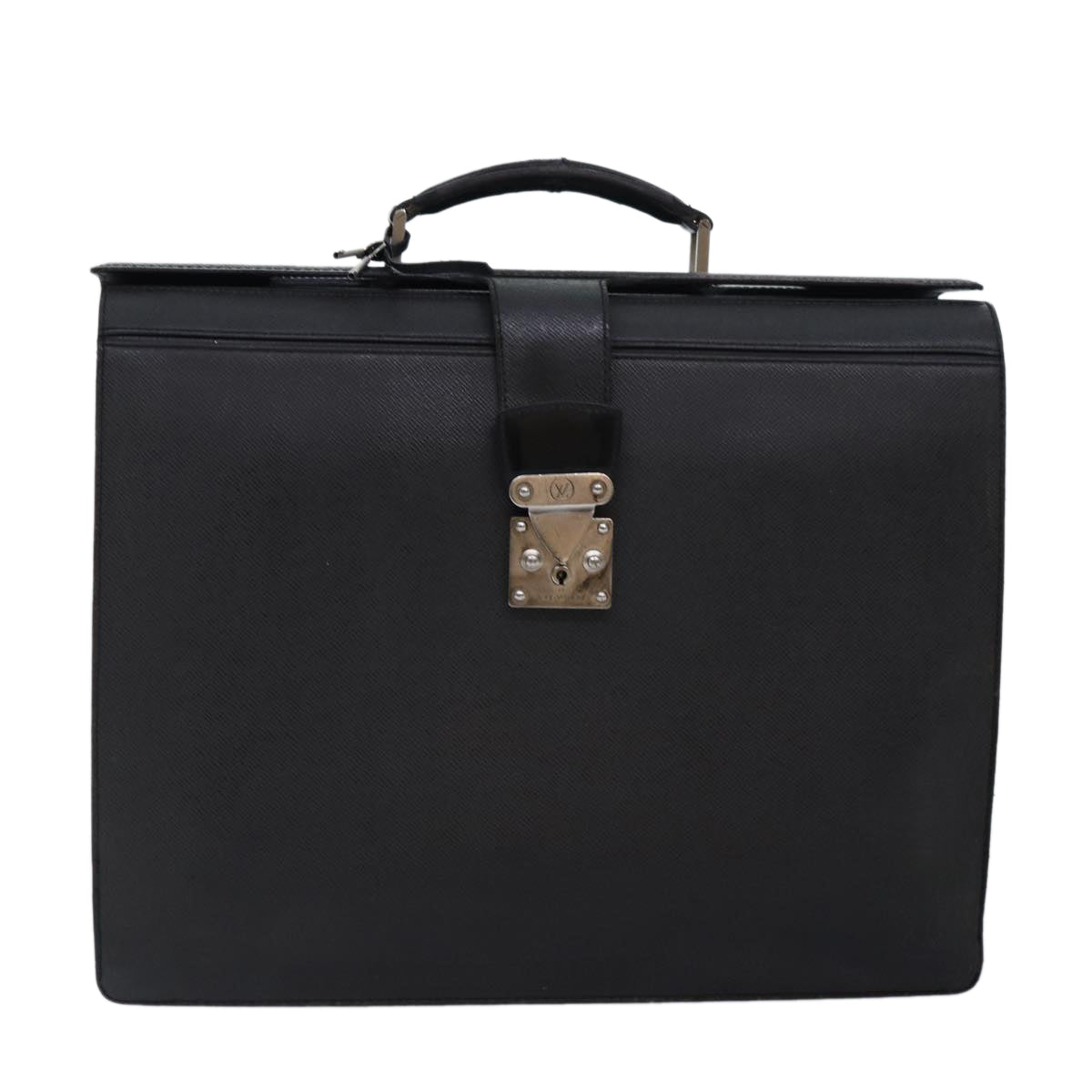 LOUIS VUITTON Taiga Leather Ural Briefcase Ardoise M30022 LV bs17325