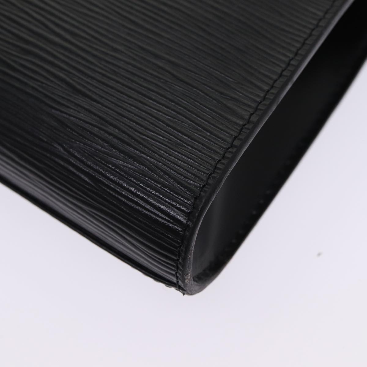 LOUIS VUITTON Epi Art Deco Clutch Bag Black M52632 LV bs17326