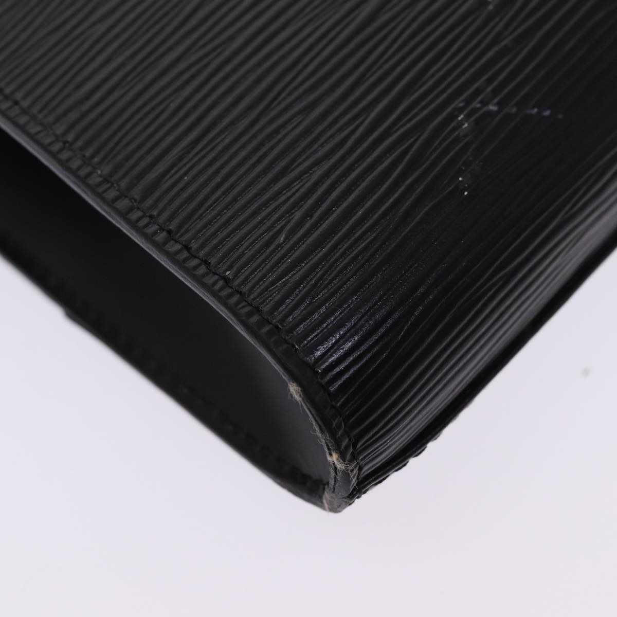 LOUIS VUITTON Epi Art Deco Clutch Bag Black M52632 LV bs17326