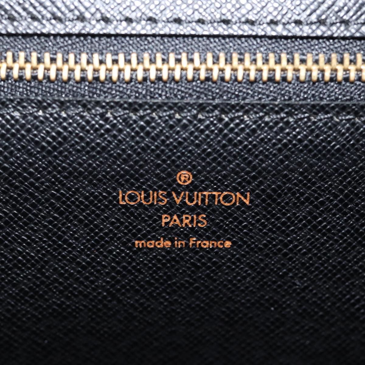 LOUIS VUITTON Epi Art Deco Clutch Bag Black M52632 LV bs17326