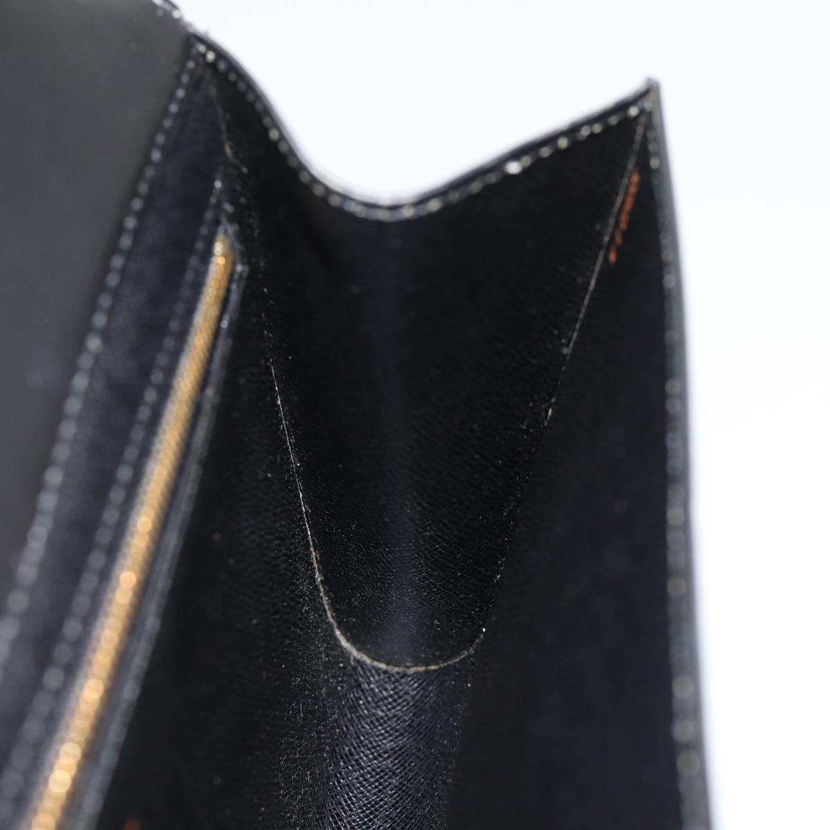LOUIS VUITTON Epi Art Deco Clutch Bag Black M52632 LV bs17326