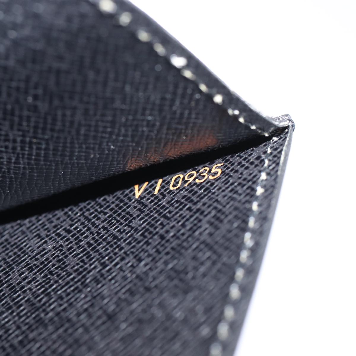 LOUIS VUITTON Epi Art Deco Clutch Bag Black M52632 LV bs17326