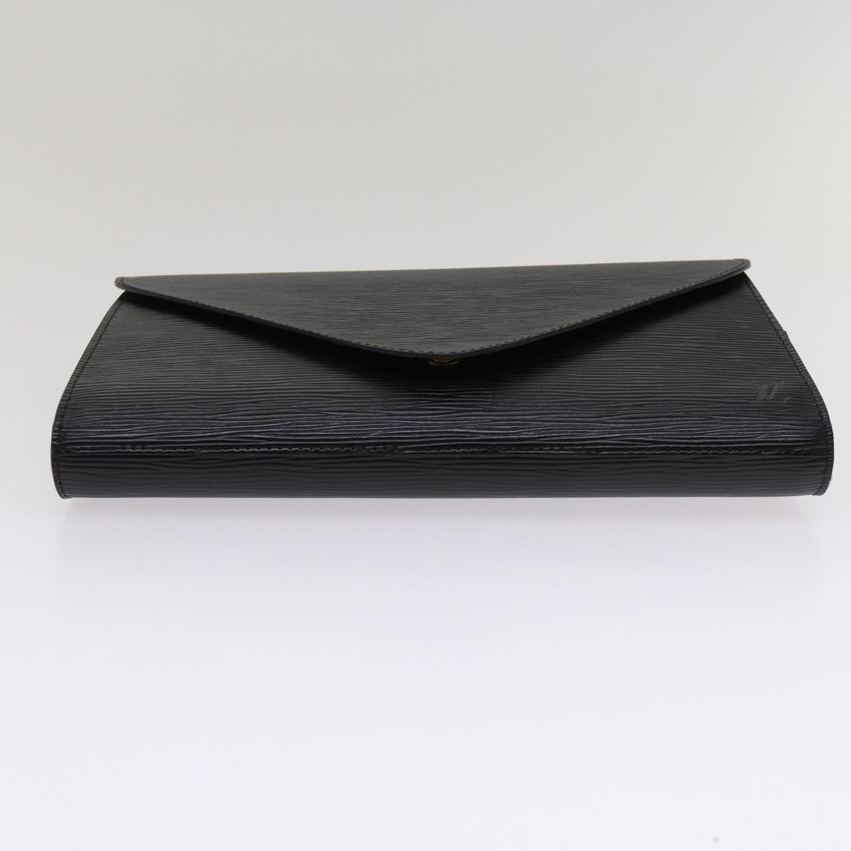 LOUIS VUITTON Epi Art Deco Clutch Bag Black M52632 LV bs17326