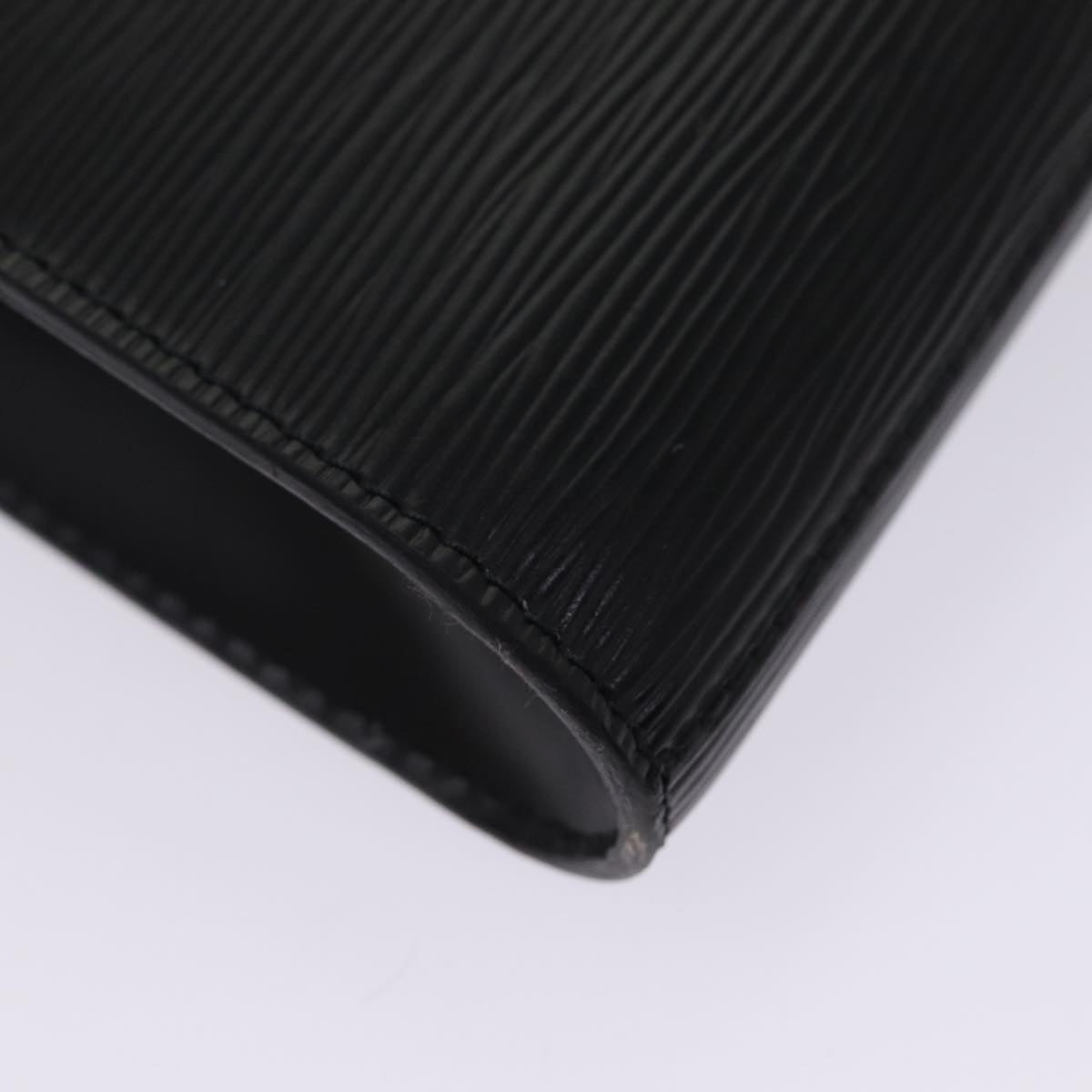 LOUIS VUITTON Epi Art Deco Clutch Bag Black M52632 LV bs17326