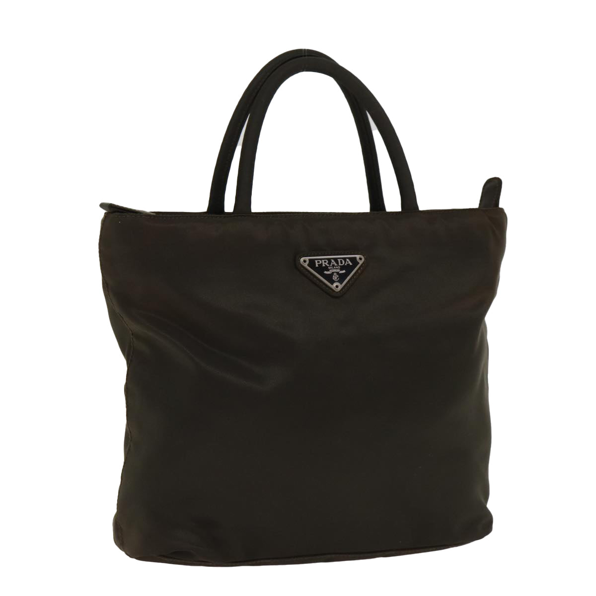 Luxury Prada Hand Bag Nylon Khaki  bs17345