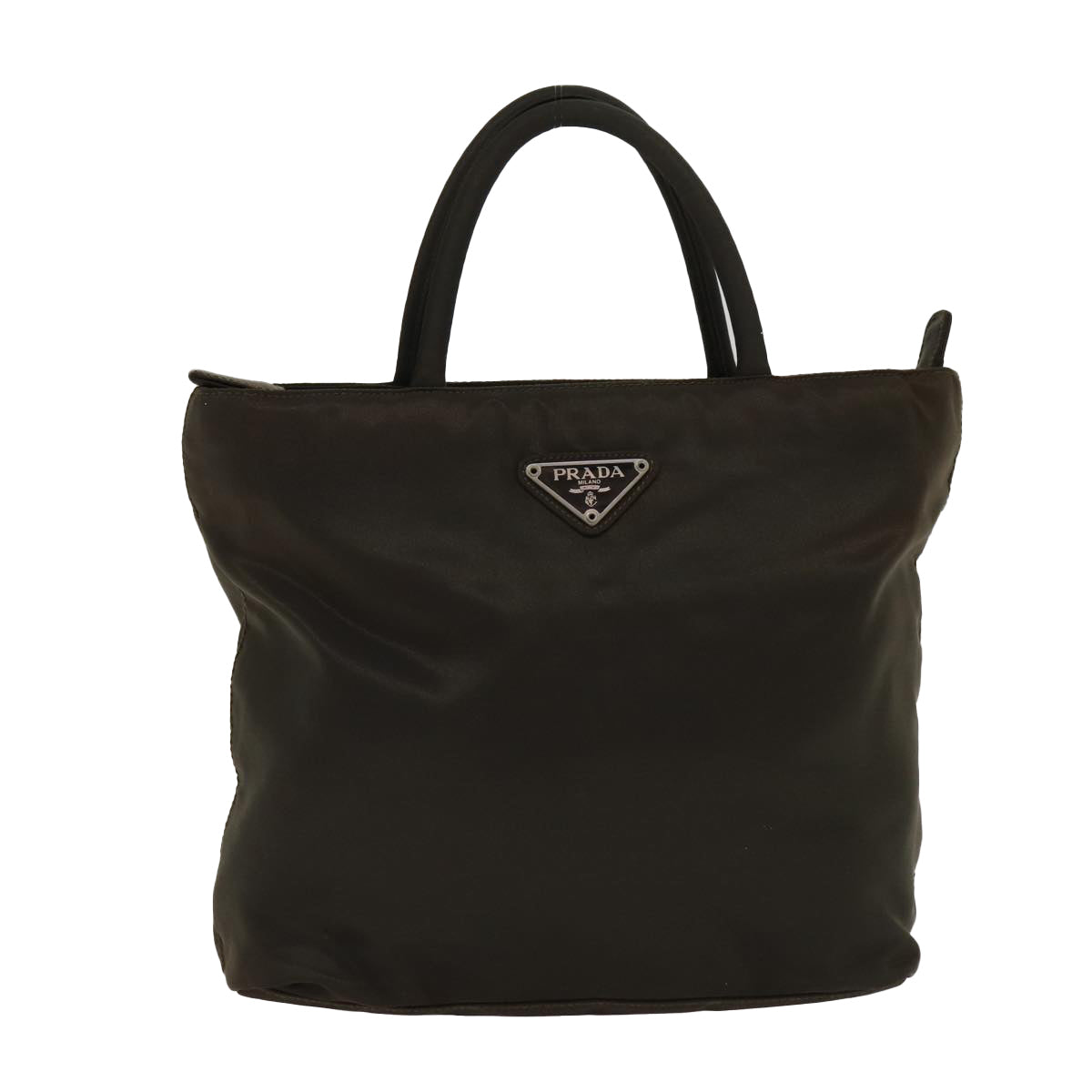 Luxury Prada Hand Bag Nylon Khaki  bs17345