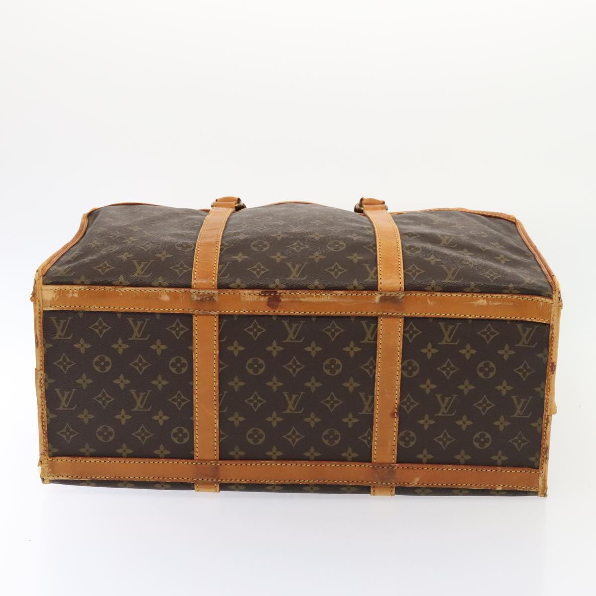 LOUIS VUITTON Monogram Sac Chasseur 55 Boston Bag M41922 LV bs17372