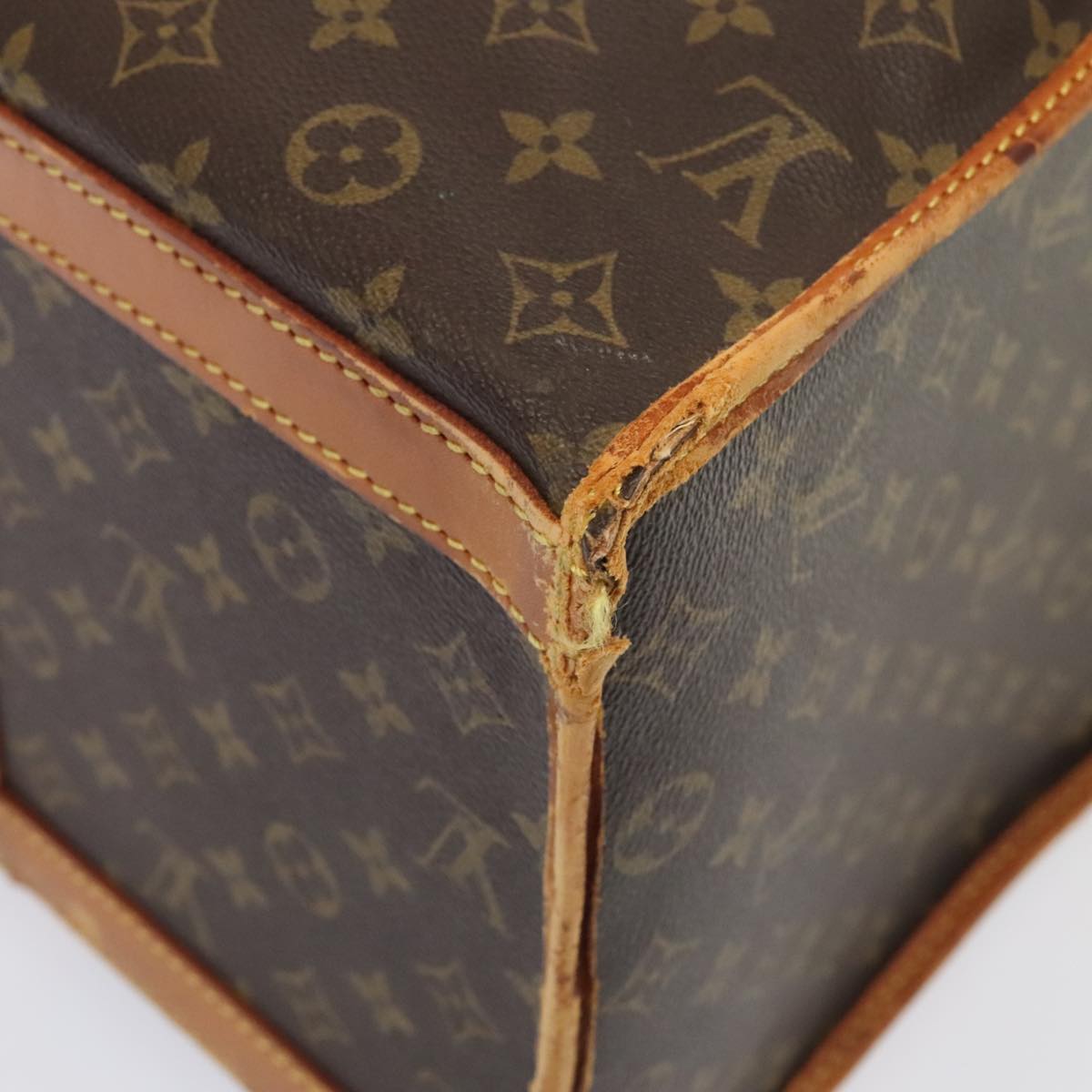 LOUIS VUITTON Monogram Sac Chasseur 55 Boston Bag M41922 LV bs17372