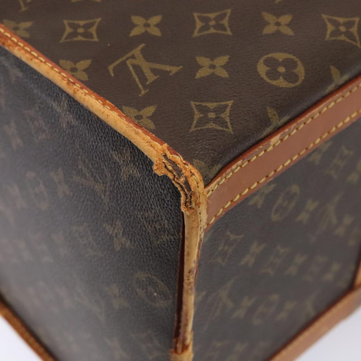 LOUIS VUITTON Monogram Sac Chasseur 55 Boston Bag M41922 LV bs17372