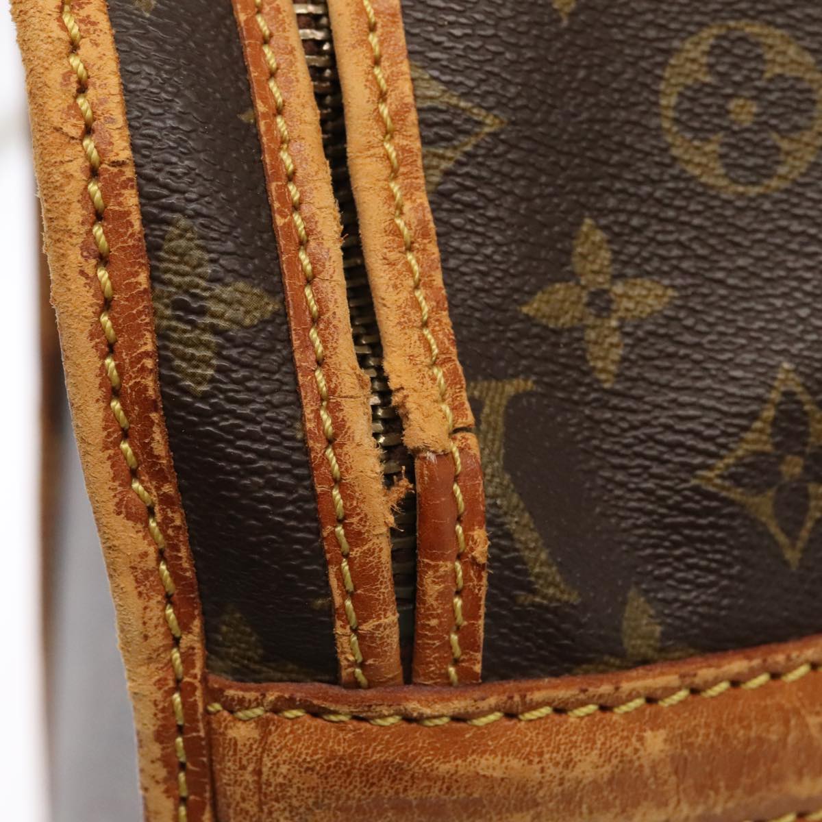 LOUIS VUITTON Monogram Sac Chasseur 55 Boston Bag M41922 LV bs17372