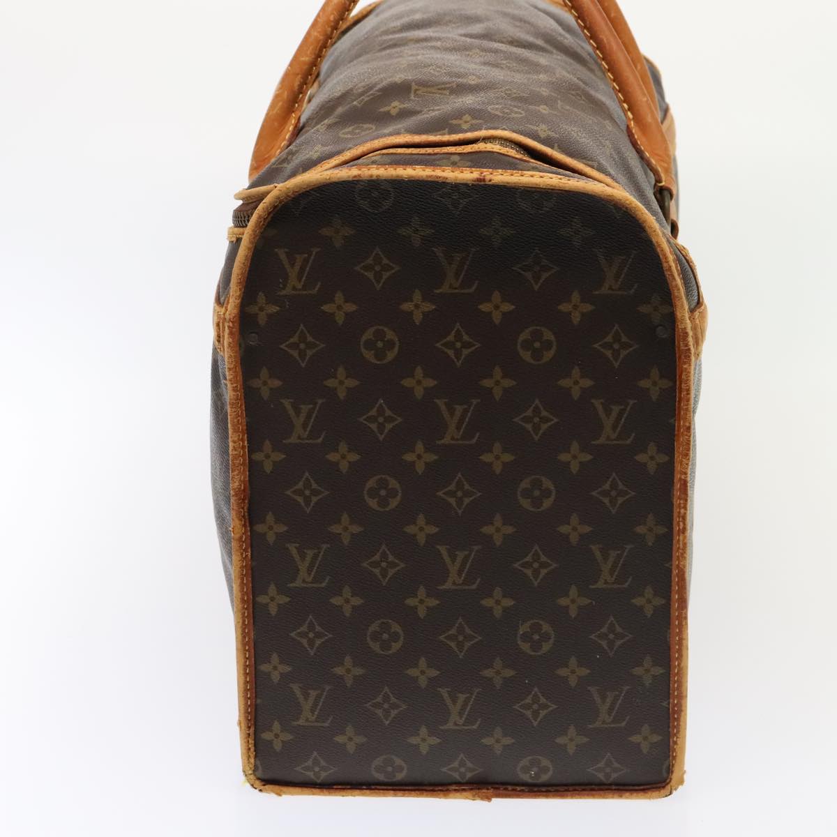 LOUIS VUITTON Monogram Sac Chasseur 55 Boston Bag M41922 LV bs17372