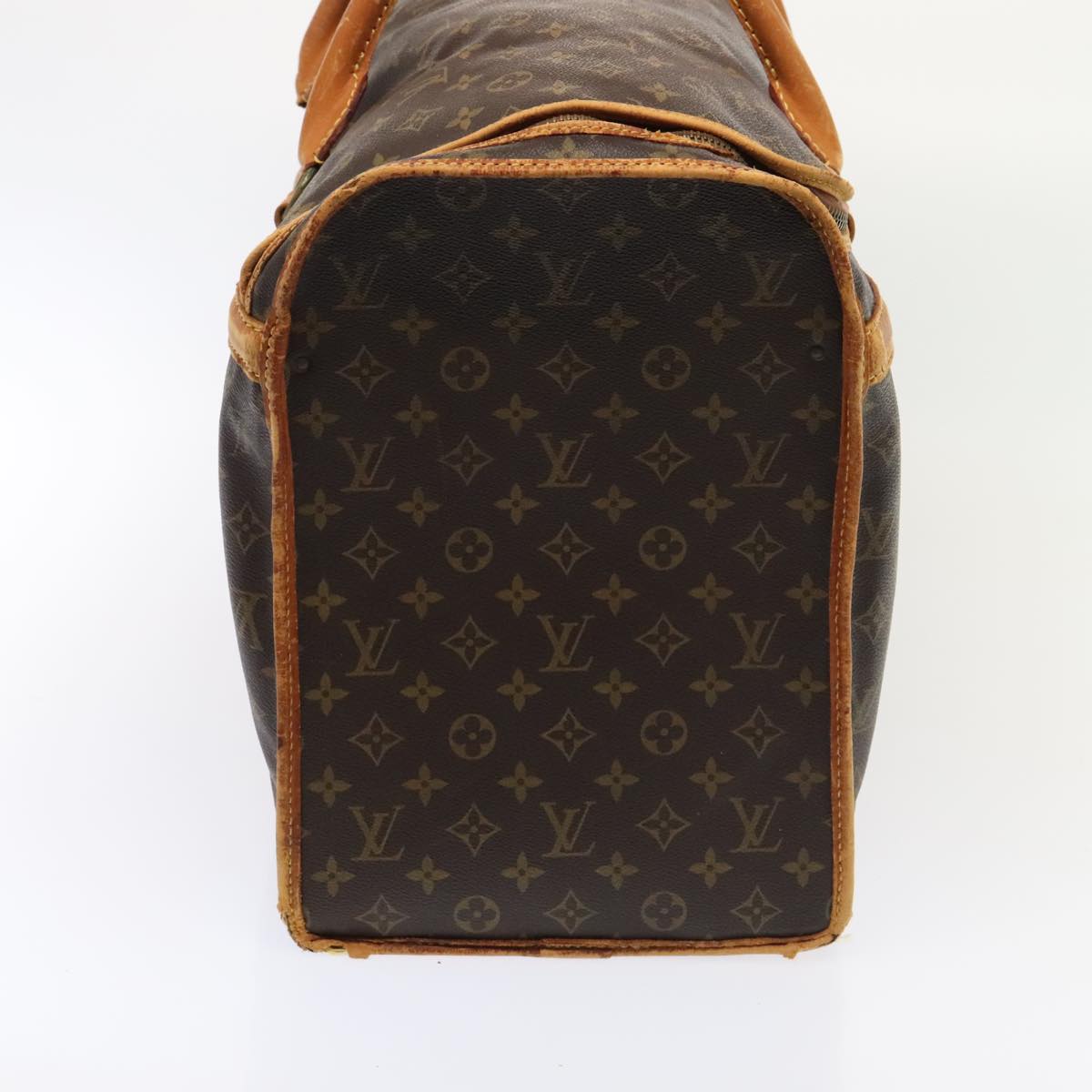 LOUIS VUITTON Monogram Sac Chasseur 55 Boston Bag M41922 LV bs17372