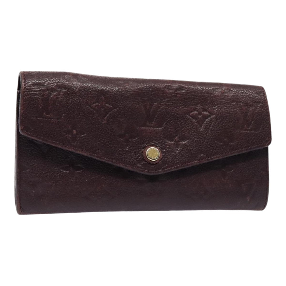 LOUIS VUITTON Empreinte Portefeuille Curieuse Wallet Purple M60300 bs17377