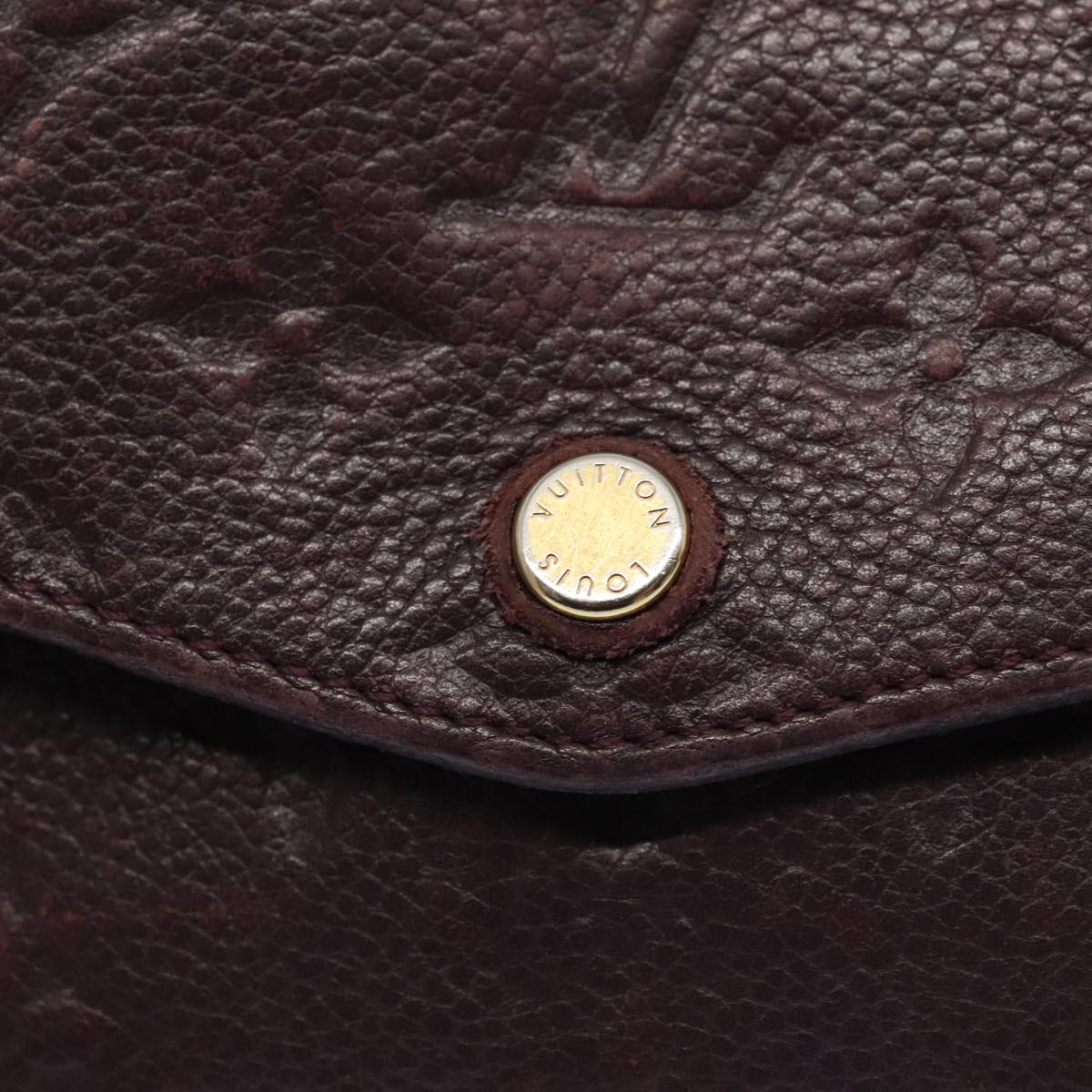 LOUIS VUITTON Empreinte Portefeuille Curieuse Wallet Purple M60300 bs17377